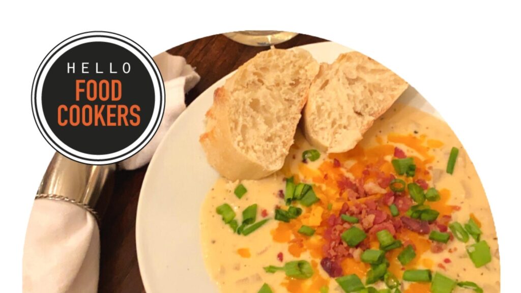 Hello Food Cookers - Easy Crockpot Potato Soup