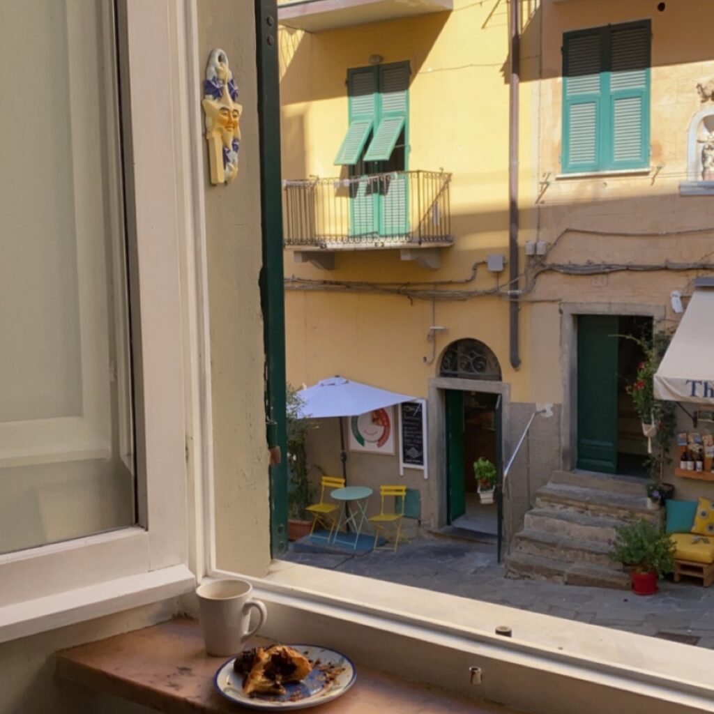Stay in one of the Cinque Terre towns.