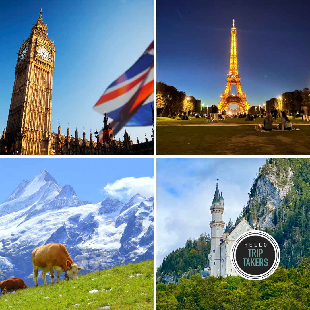 European Vacation Itinerary: 2 Weeks 6 Countries