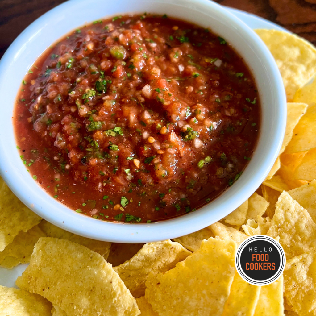 Salsa of Featured image Hello Food Cookers- Salsa Recipe - Easy Restaurant Style