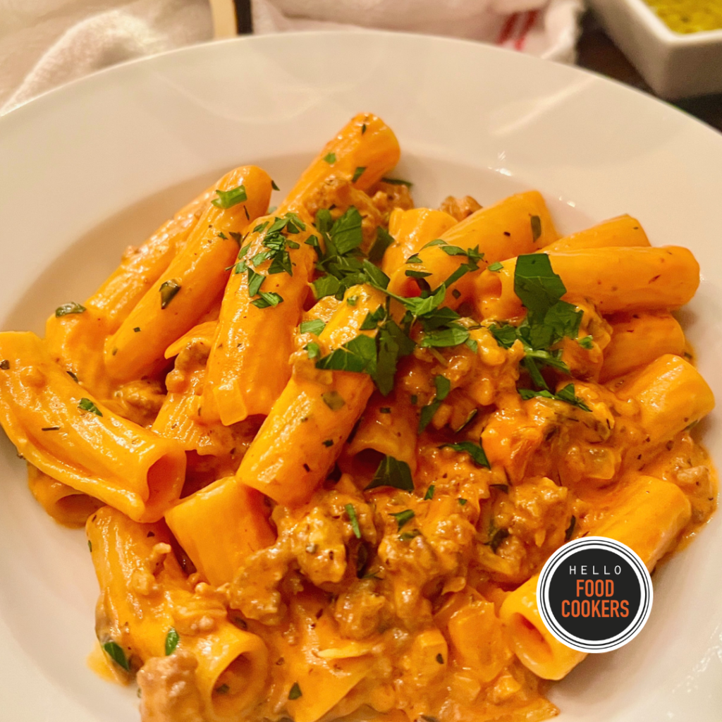 Pink Sauce Pasta Recipe Hello Food Cookers- Pink Sauce Pasta Recipe