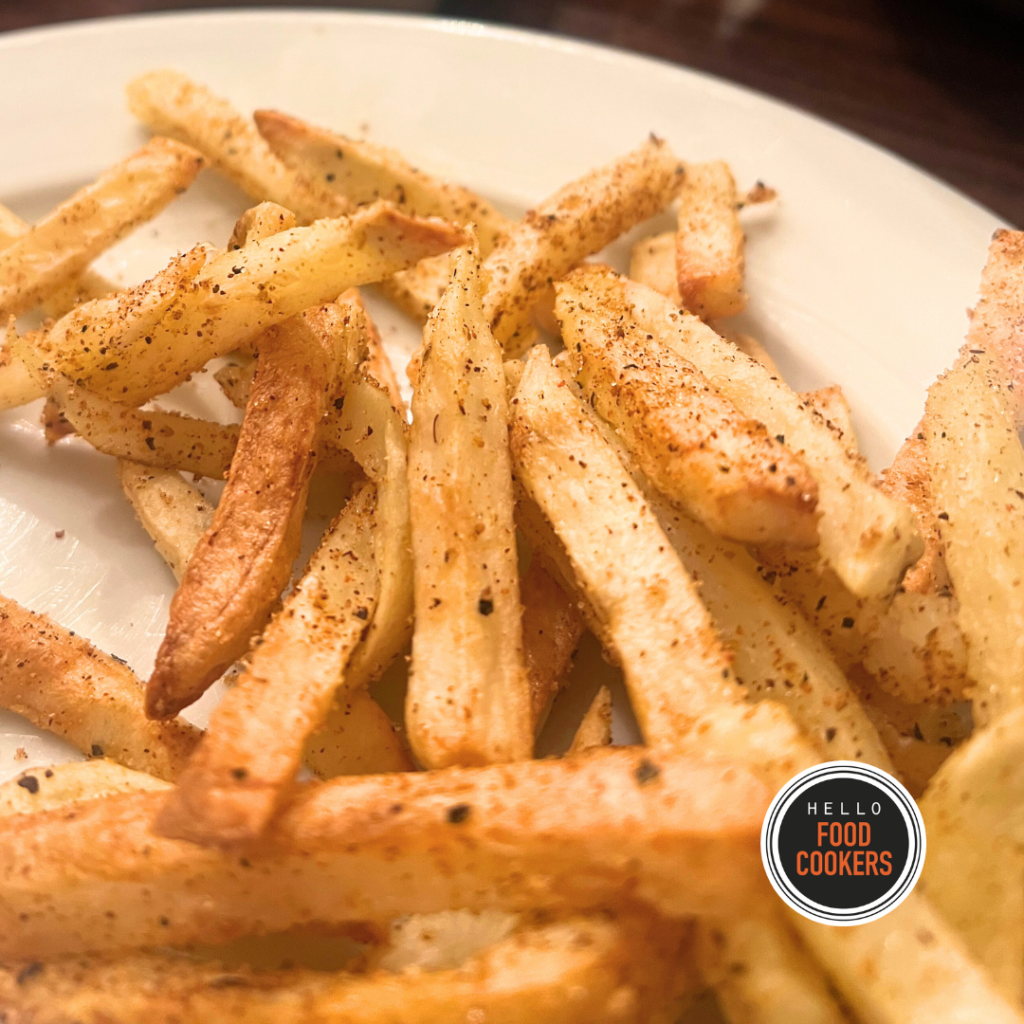 fry seasoning Featured image Hello Food Cookers- Crispy Air Fryer Seasoned French Fries