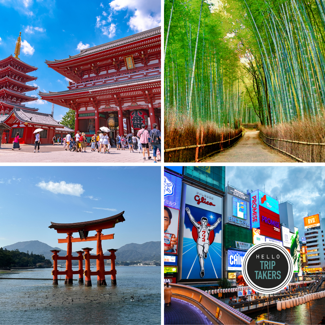Japan 2 Week Vacation Itinerary: Tokyo, Kyoto, Hiroshima, Miyajima & Osaka